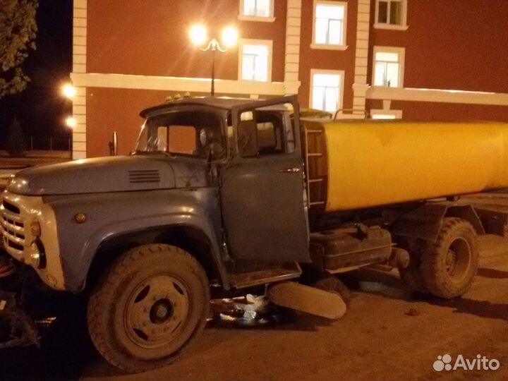 Услуги поливомоечной машины ЗИЛ. Доставка тех воды