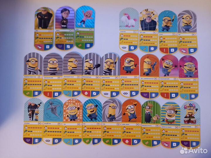 Карточки Гадкий Я 3