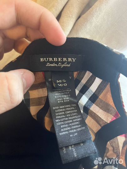 Кепка мужская burberry