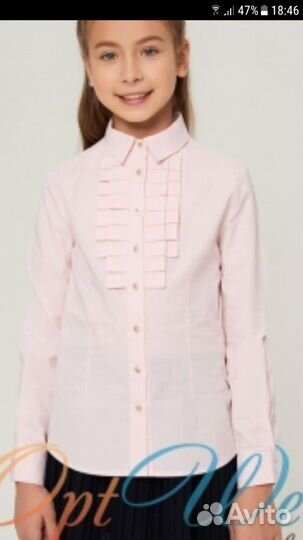 Блузка школьная