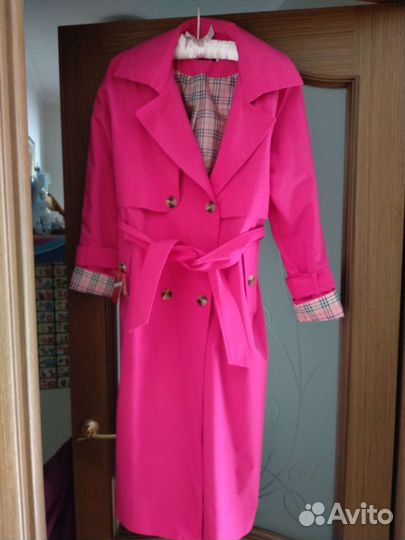 Плащ тренч новый 44