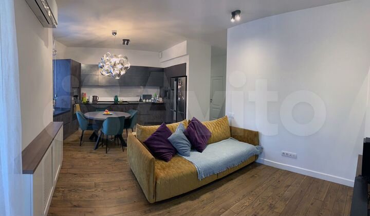 3-к. квартира, 92,5 м², 2/24 эт.