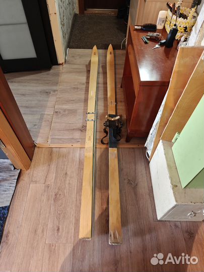 Лыжи солдатские, охотничьи, лесные