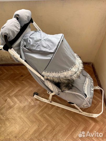 Коляска санки