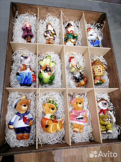 Короб для хранения ёлочных игрушек