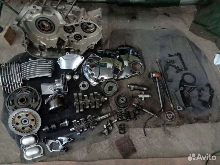 Yamaha XVS 1100 drag star, v star запчасти кпп