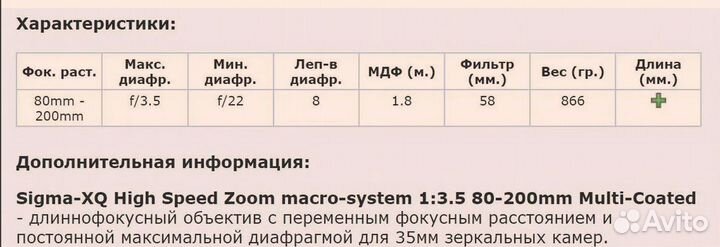 Sigma 80-200/3.5 ; Мир24Н ; Koyo 8.5 F1.5