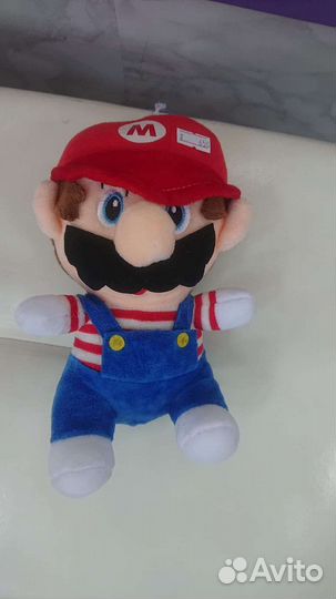 Марио игрушка мягкая nintendo