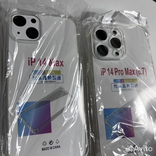 Чехол прозрачный на iPhone Xs/XR/11-15 Pro Max