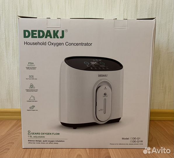 Кислородный концентратор 8л Новый