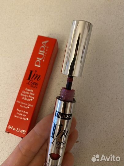 Новая матовая помада Pupa 007