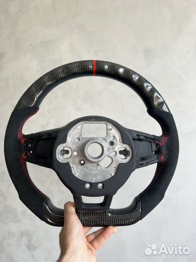 Карбоновый руль Volkswagen Golf Polo jetta R GTI