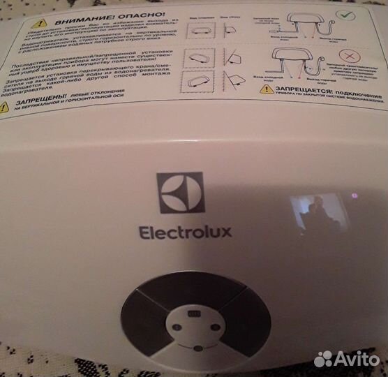 Водонагреватель проточный Электролюкс 5.5