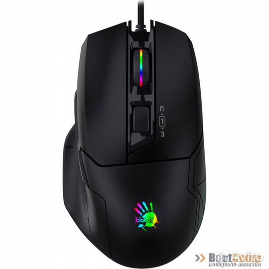 Мышь A4Tech Bloody W70 Pro черный (16000dpi)