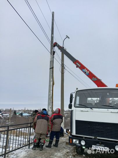 Аренда и услуги манипулятора, стрела 3 т, 7.7 м, борт 5.2 т, 6.2 м