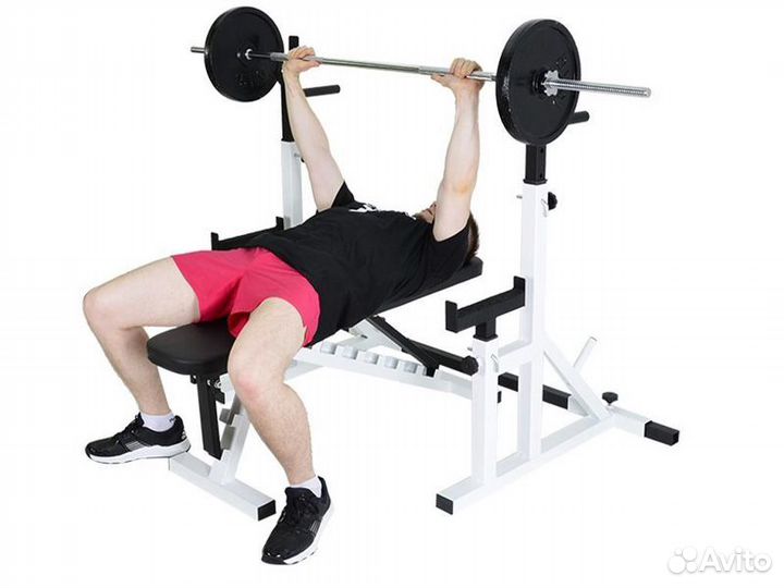 Стойка с регулируемыми брусьями