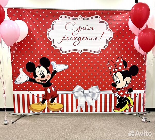 Фотозона Микки и Минни