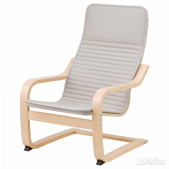 Poang IKEA, кресло детское