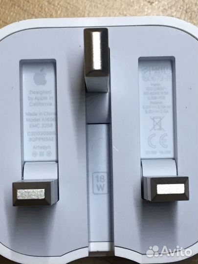 Блок быстрой зарядки iPhone 18w