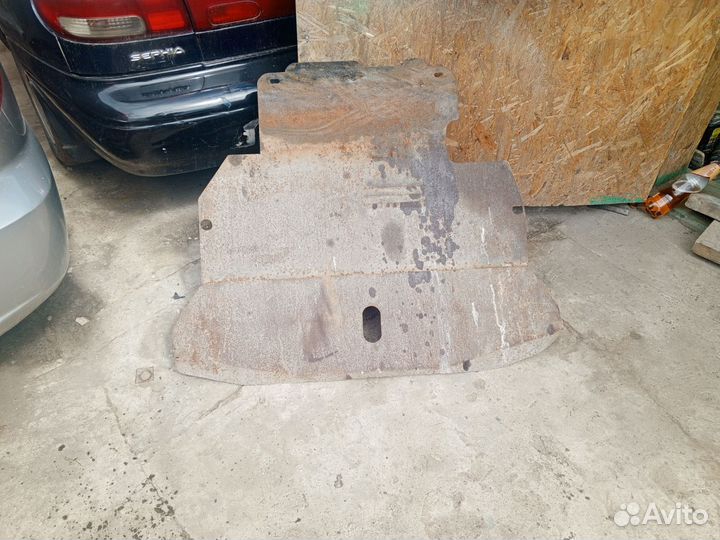 Защита двигателя железная hyundai accent