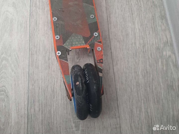 Самокат снегокат 2 в 1