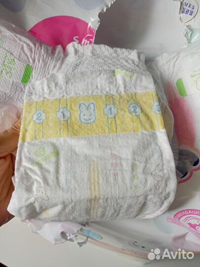 Подгузники японские Merries на 4-8 кг