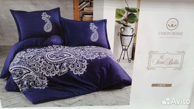 Белье постельное Турция в коробке