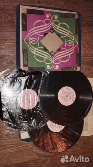 Пластинки для проигрывателя СССР