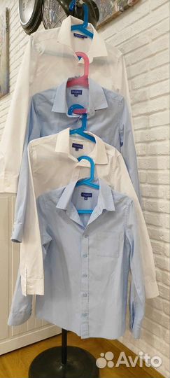 Рубашки на мальчика р.134 р. 140