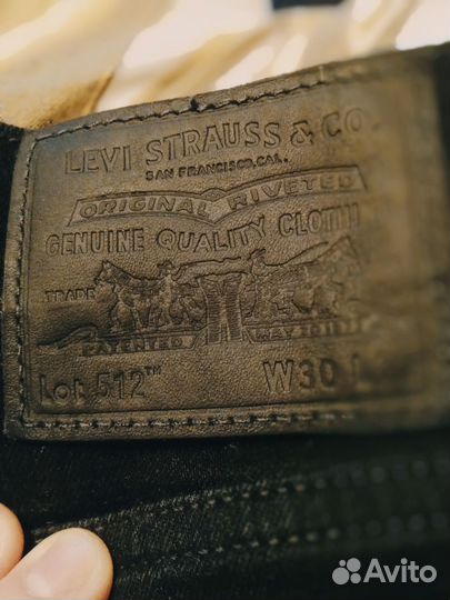 Джинсы Levis оригинал размер 30/32