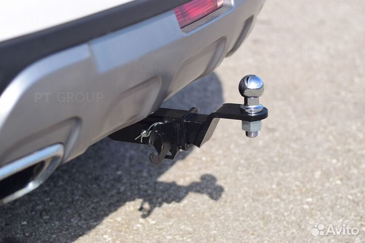 Фаркоп под квадрат Geely Atlas