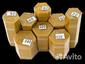 Свечи восковые, сретенские свечи