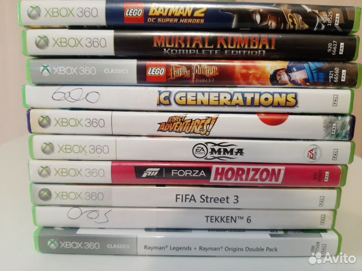 Xbox 360 + Kinect + Игры