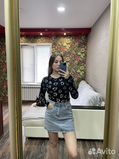 Джинсовая юбка