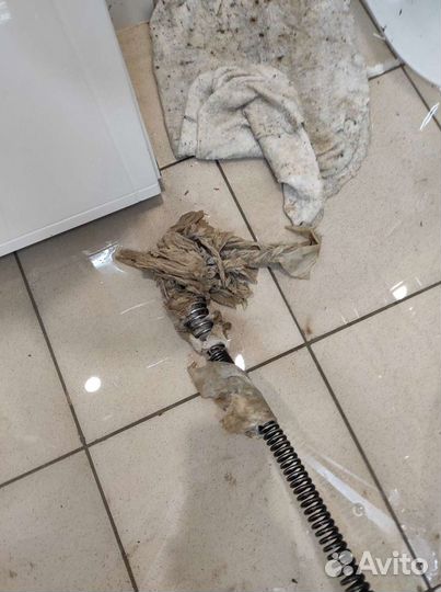 Прочистка канализации, гидродинамическая