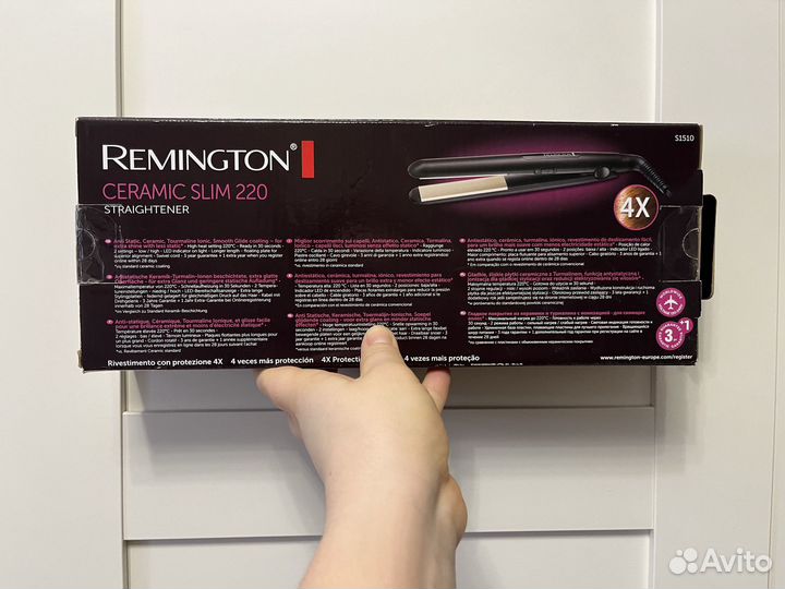 Выпрямитель новый Remington Ceramic style 220