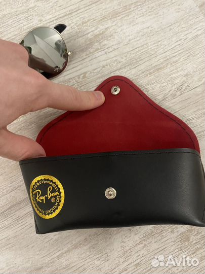 Солнцезащитные очки ray ban aviator зеркальные