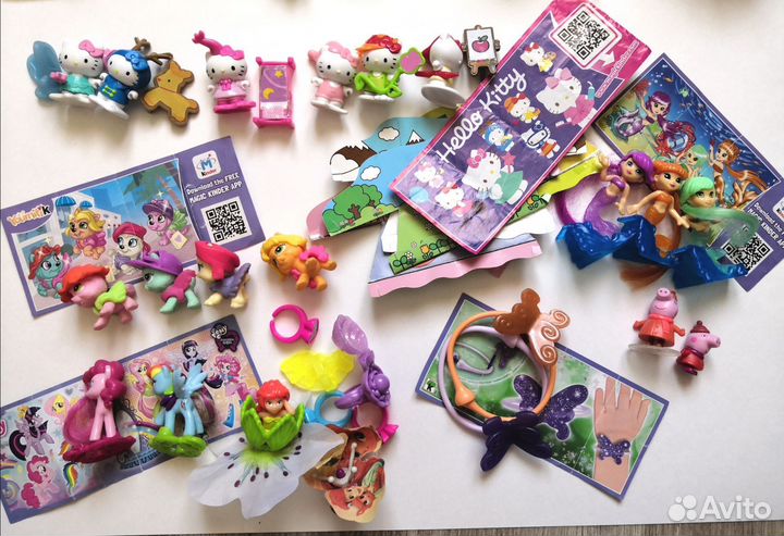 Игрушки из киндера для девочек