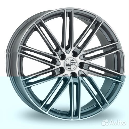 Диски MAK Leipzig 9,0x20 5x112 ET:26 66.5 Gun Met-Mirror Face