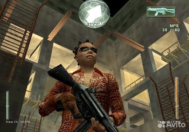 Enter The Matrix, б/у, немецкий (Xbox)