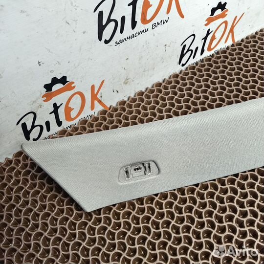 Накладка передней правой стойки BMW f10 f11 серая