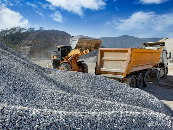 Песок карьерный