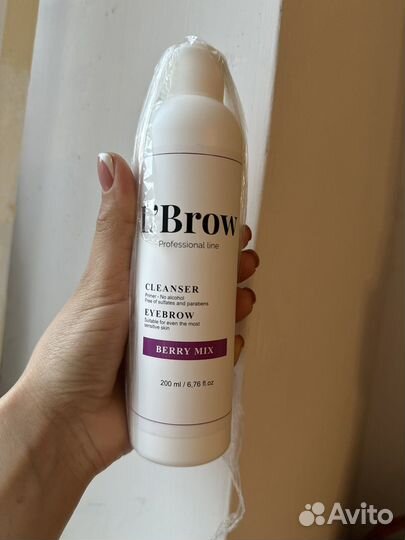 Обезжириватель Cleanser для бровей L'Brow 200мл