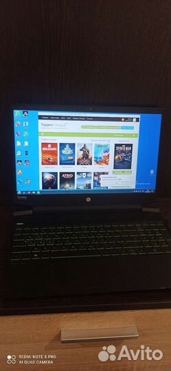 Игровой ноутбук hp