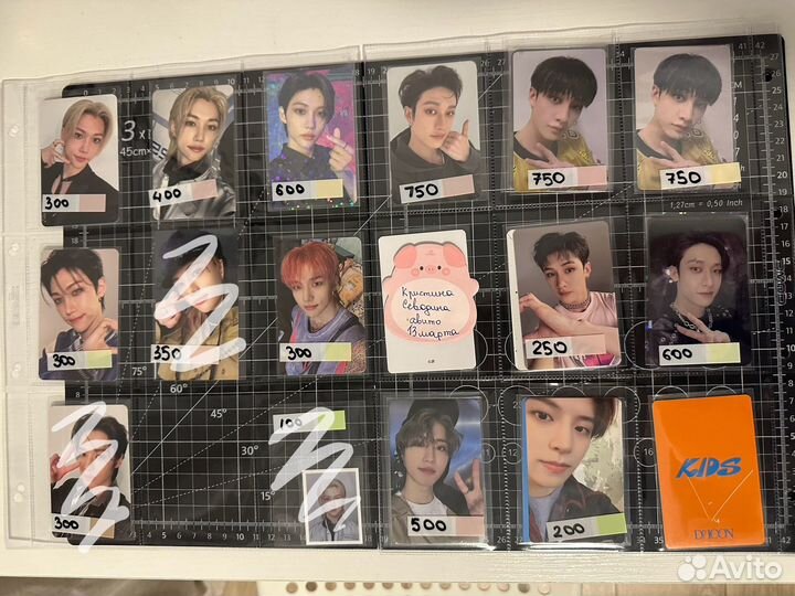 Stray kids карты плакаты фб