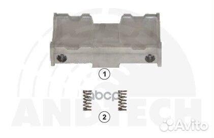 Р/к суппорта (корпус подшипника) BPW