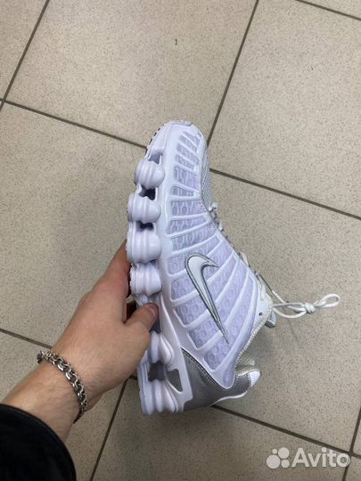 Мужские Кроссовки Nike Shox TL White