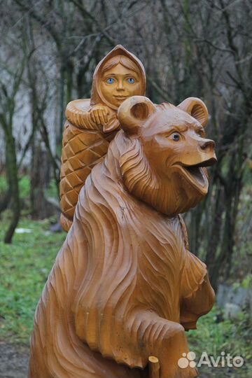 Деревянная фигура