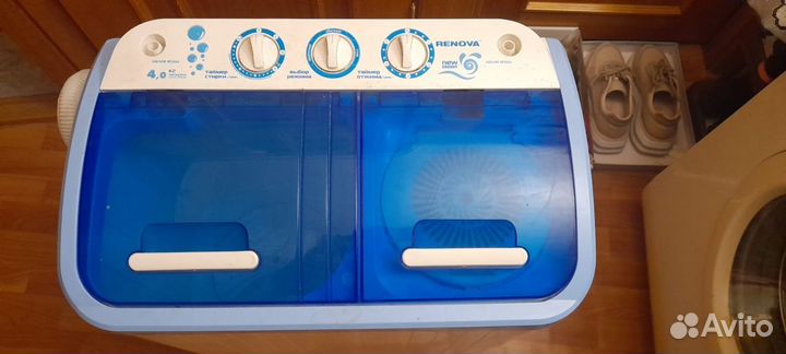 Стиральная машина renova ws-40pet (полуавтомат)