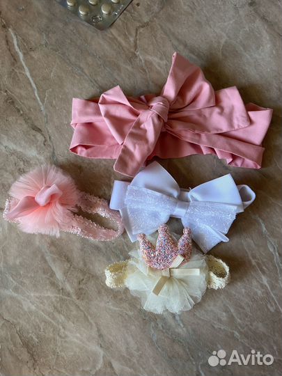 Повязки на голову для девочки